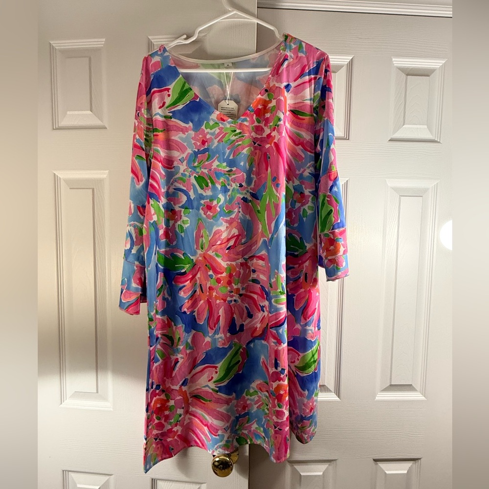 Floral V-Neck Dress